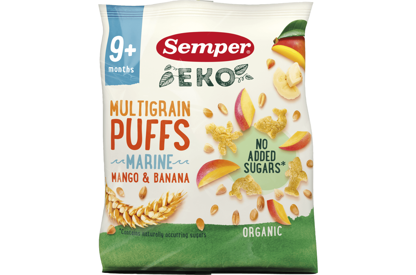 Multigrain Puffs Mango & banana 18g