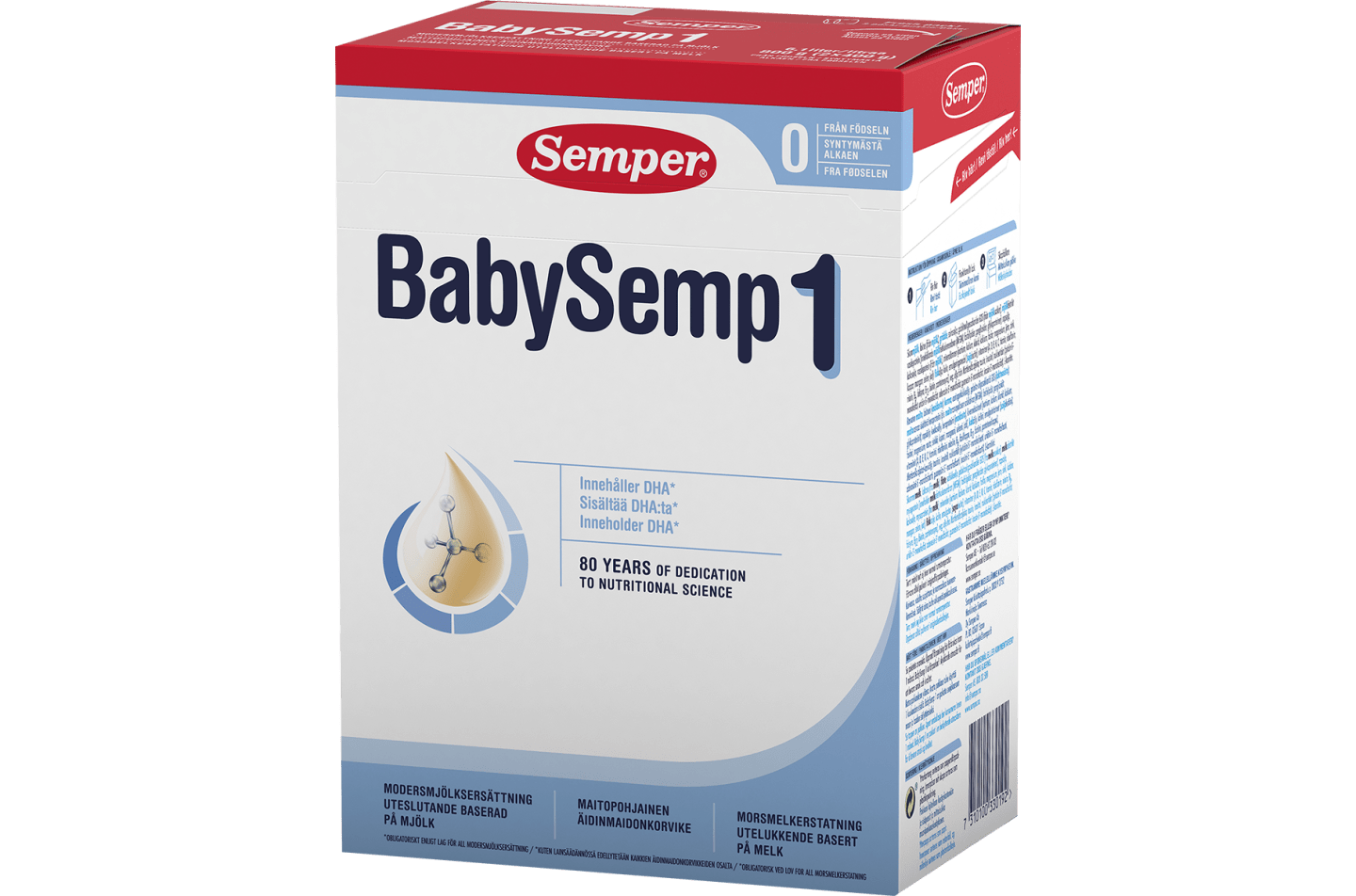 BabySemp 1 - ny design - från Semper Barnmat