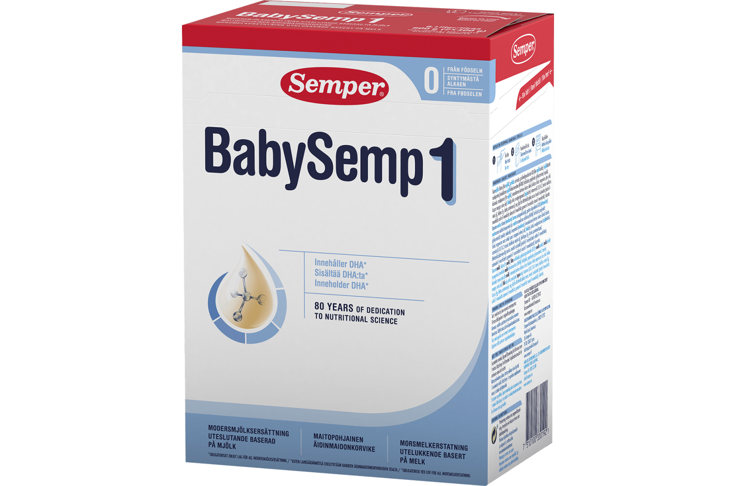 BabySemp 1 800 gram - ny design - Semper Barnmat