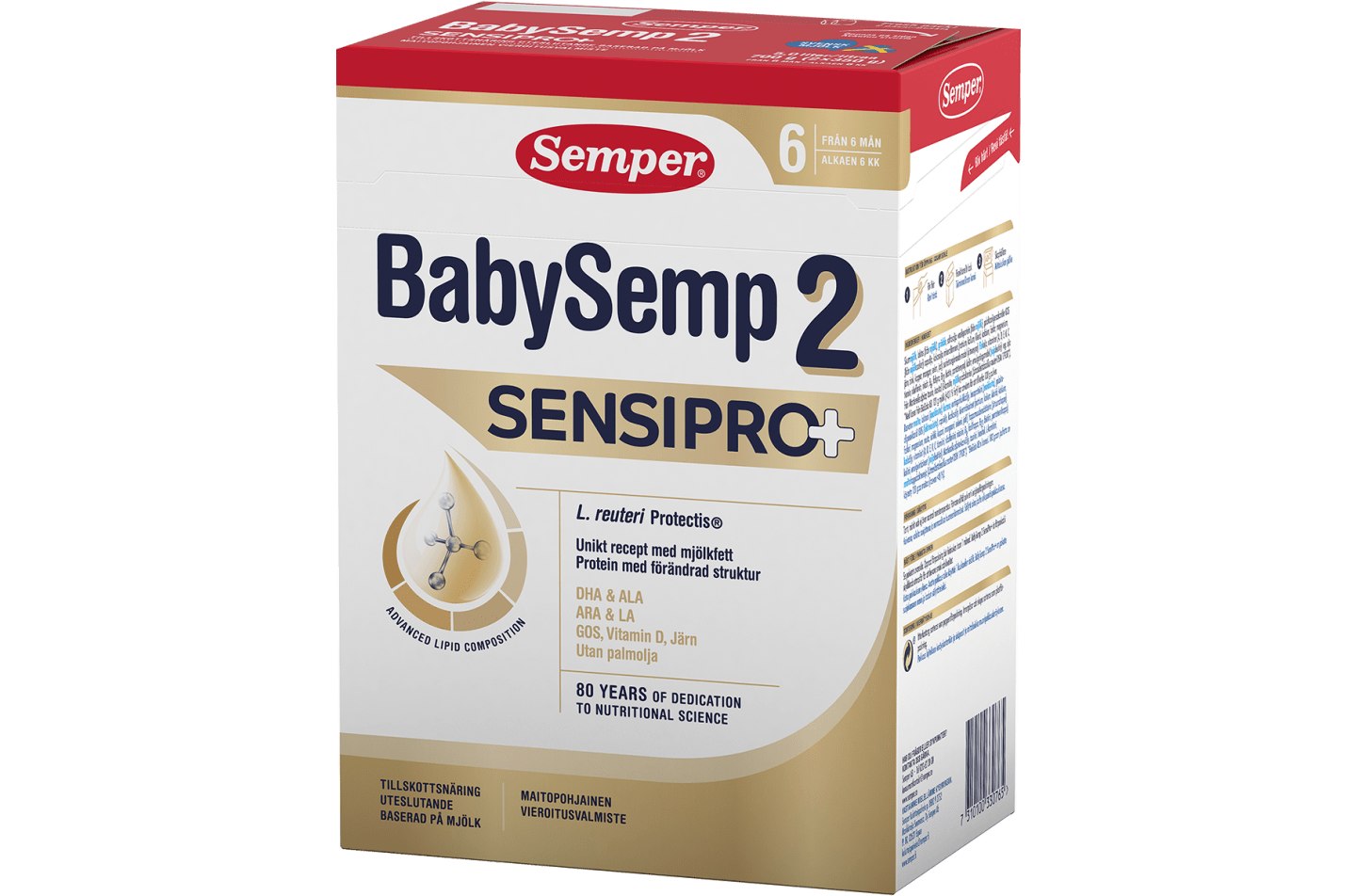 BabySemp 2 SensiPro+ från Semper Barnmat
