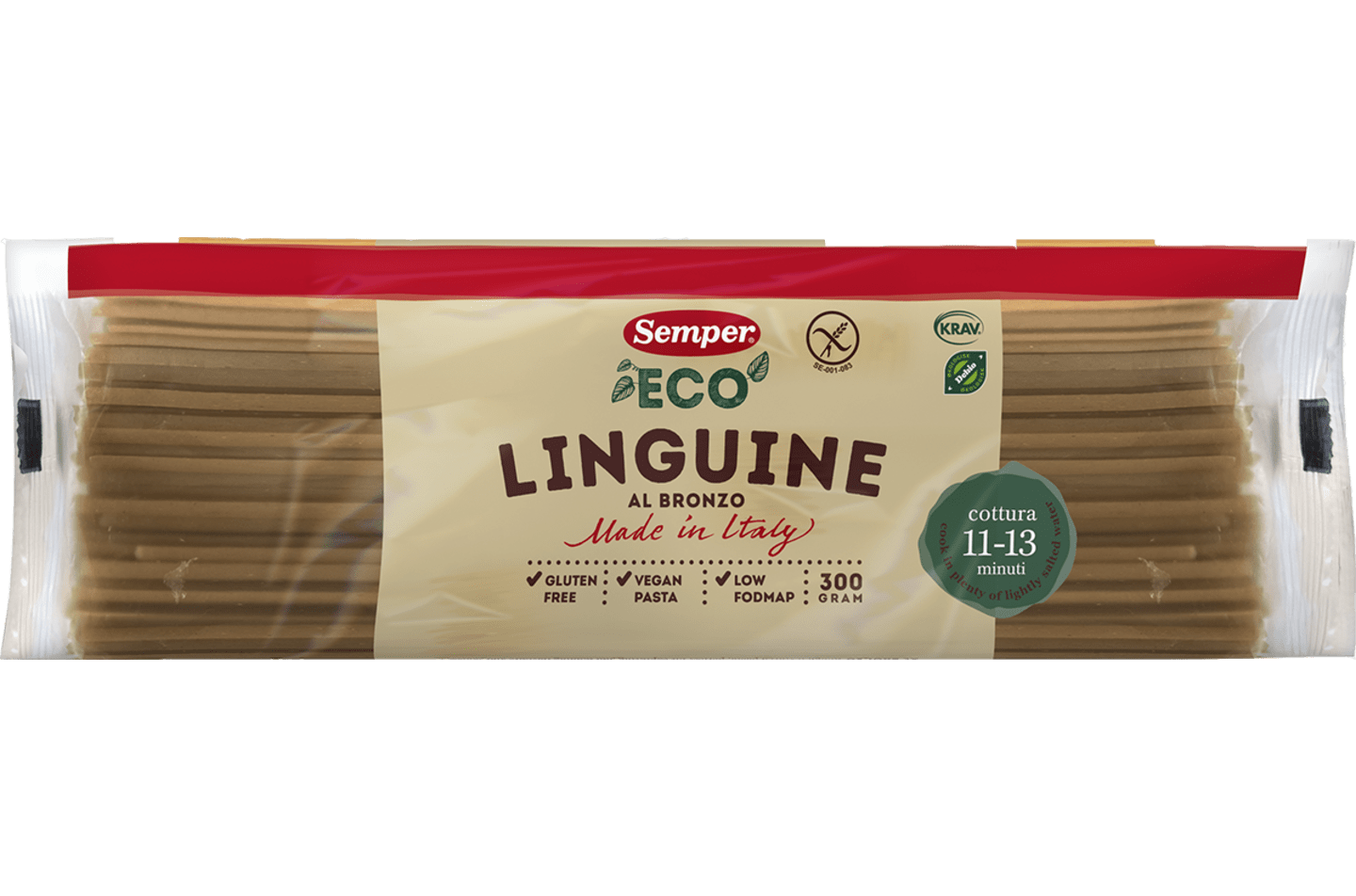 Pasta Linguine gluteeniton pasta Semper Gluteeniton