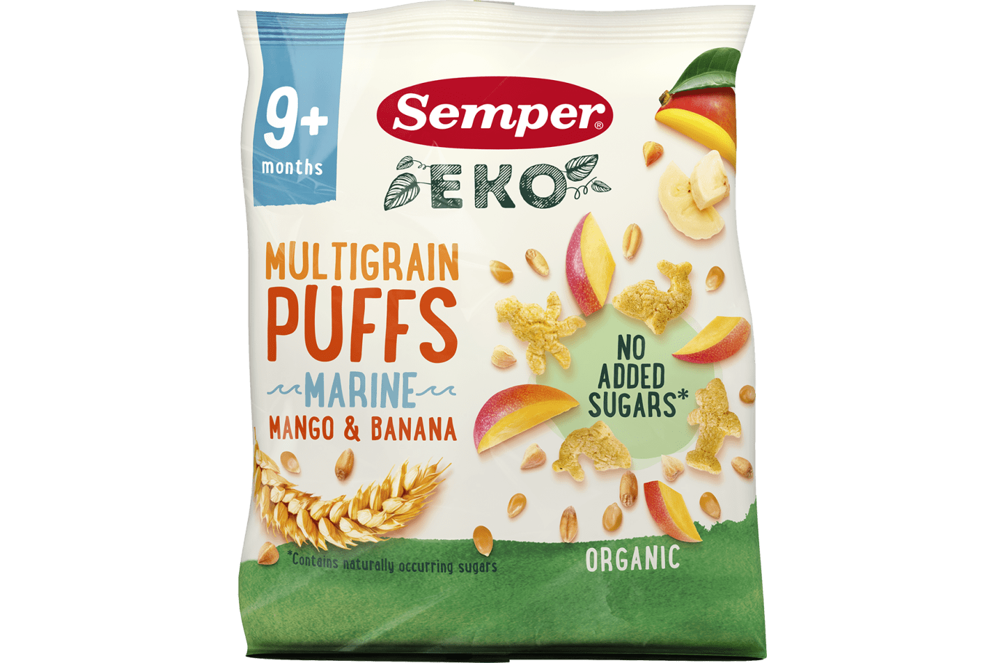 EKO MULTIGRAIN PUFFS MANGO & BANAN