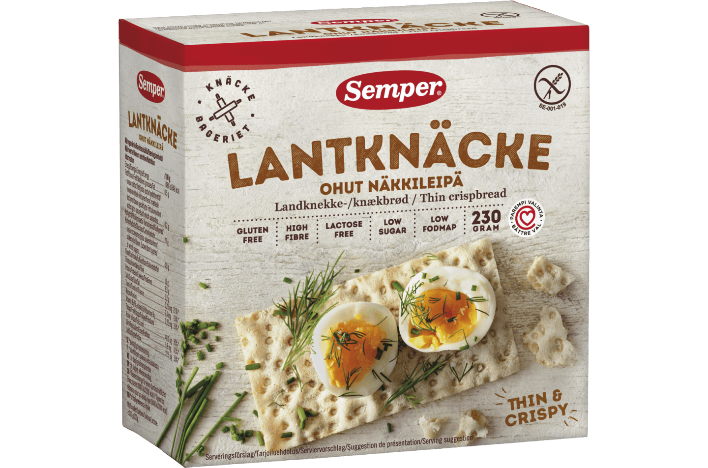 Lantknäcke från Semper Glutenfritt