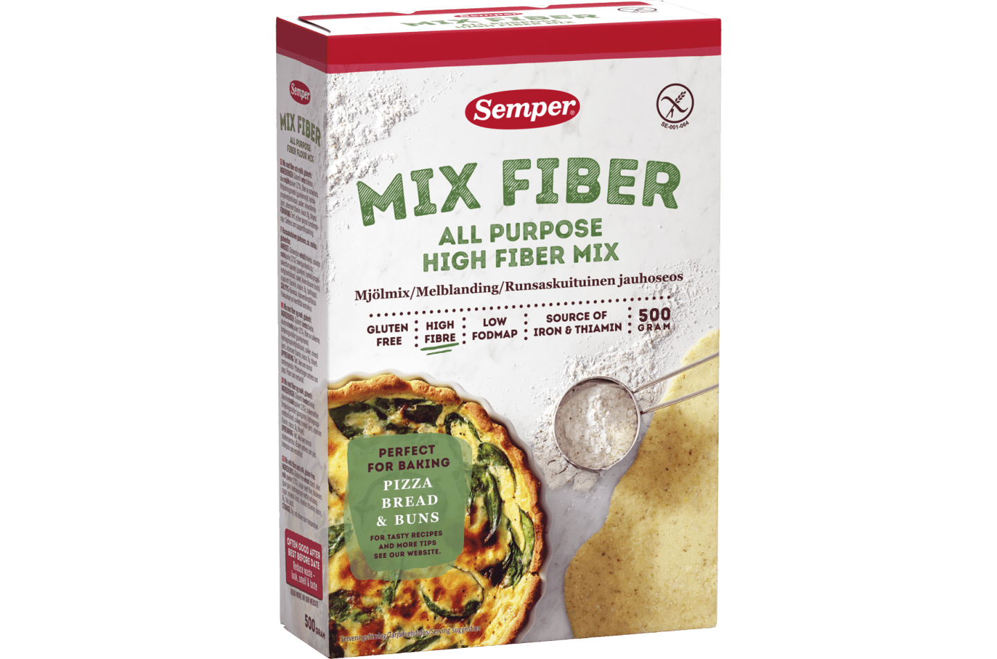 Mix Fiber från Semper glutenfritt