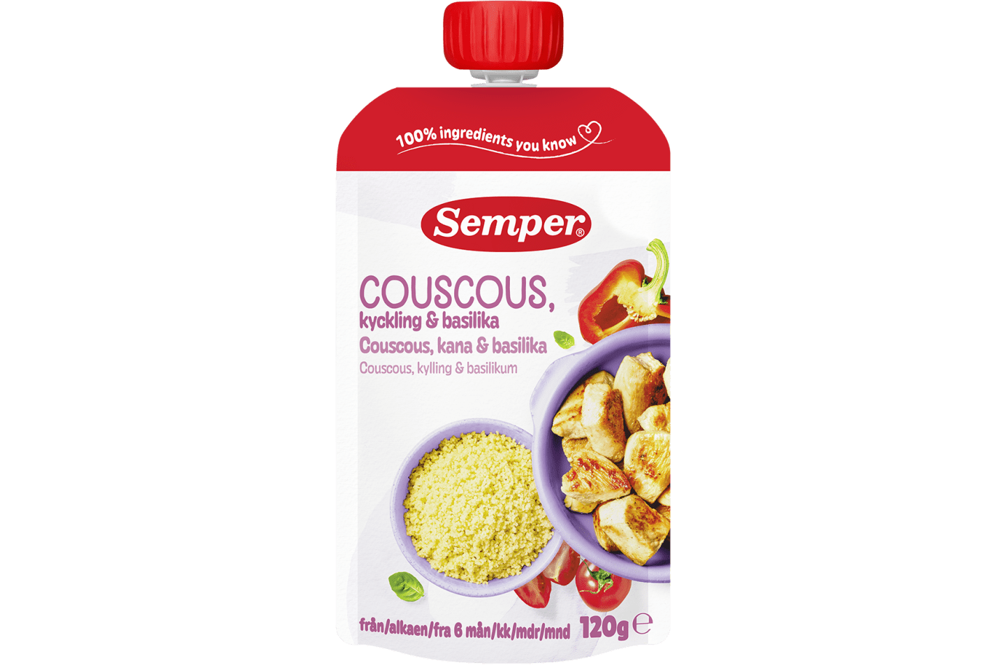 COUSCOUS, KANA & BASILIKA ALKAEN 6KK