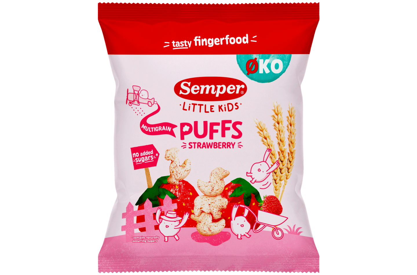 Semper Little Kids Multigrain puffs 