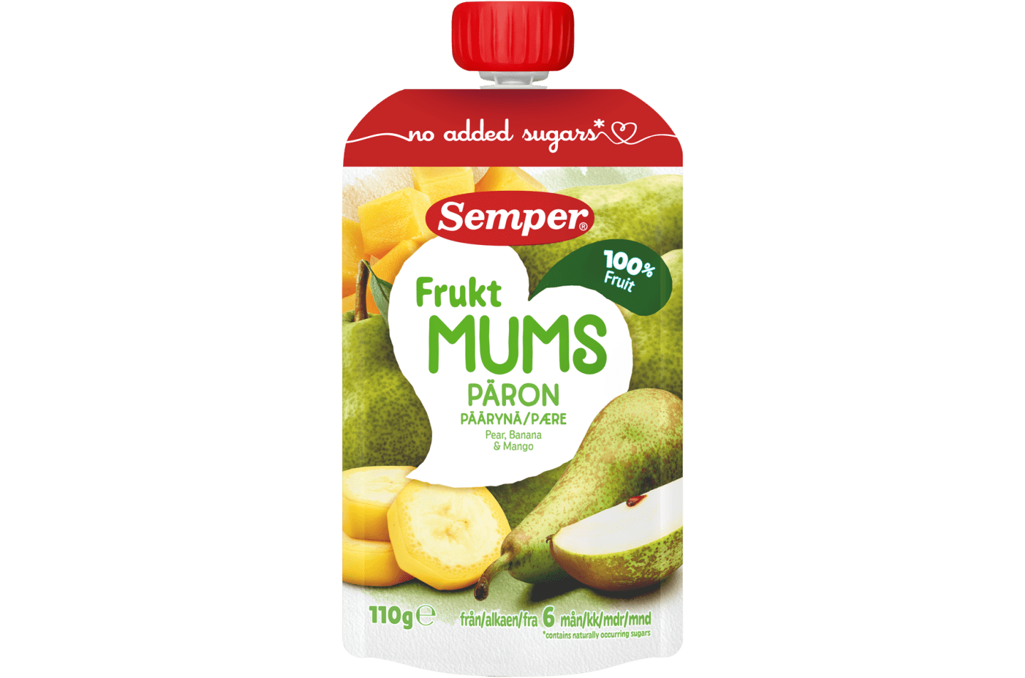 Fruktmums Päärynä 110g