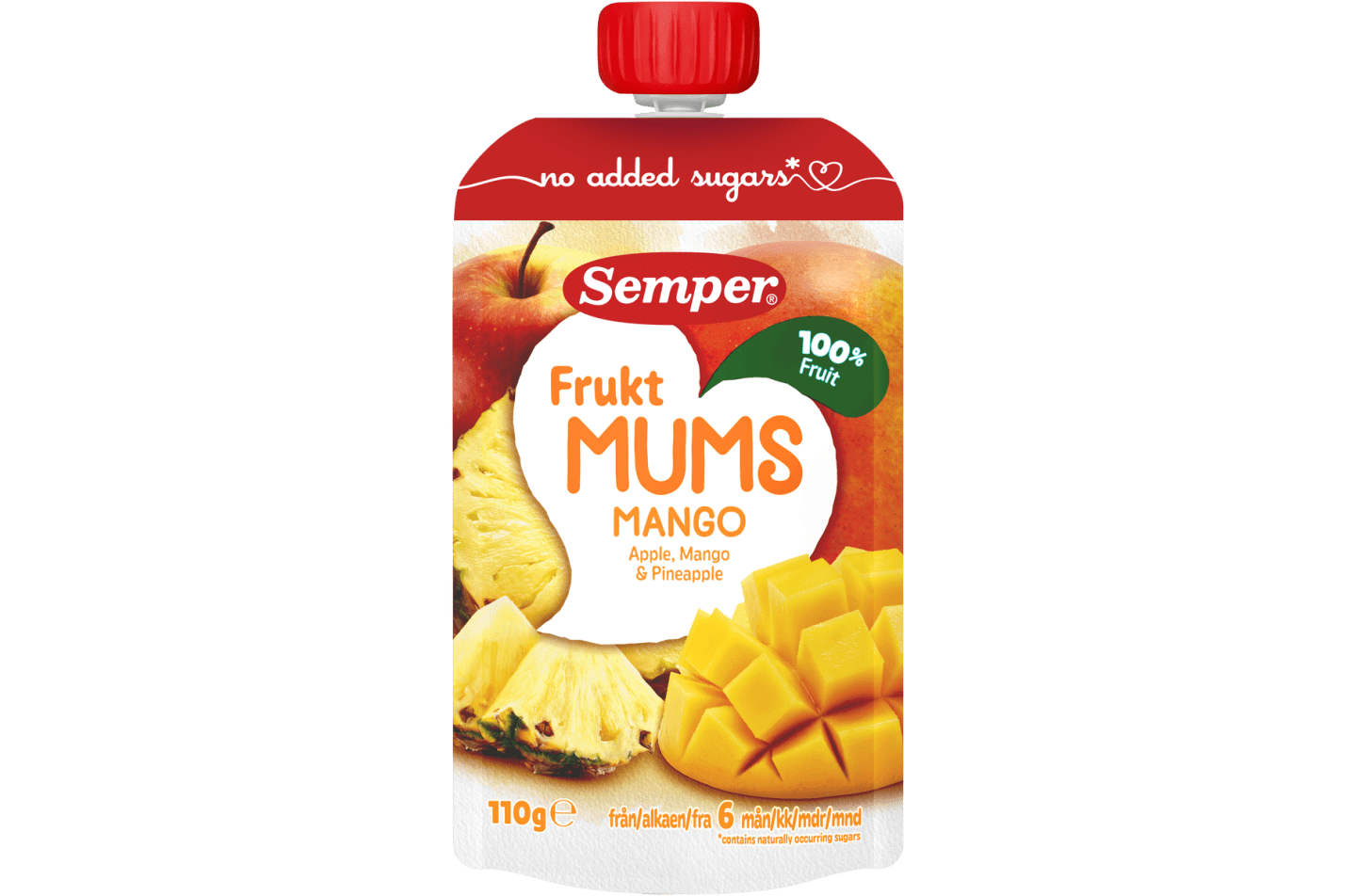 Fruktmums Mango 110g