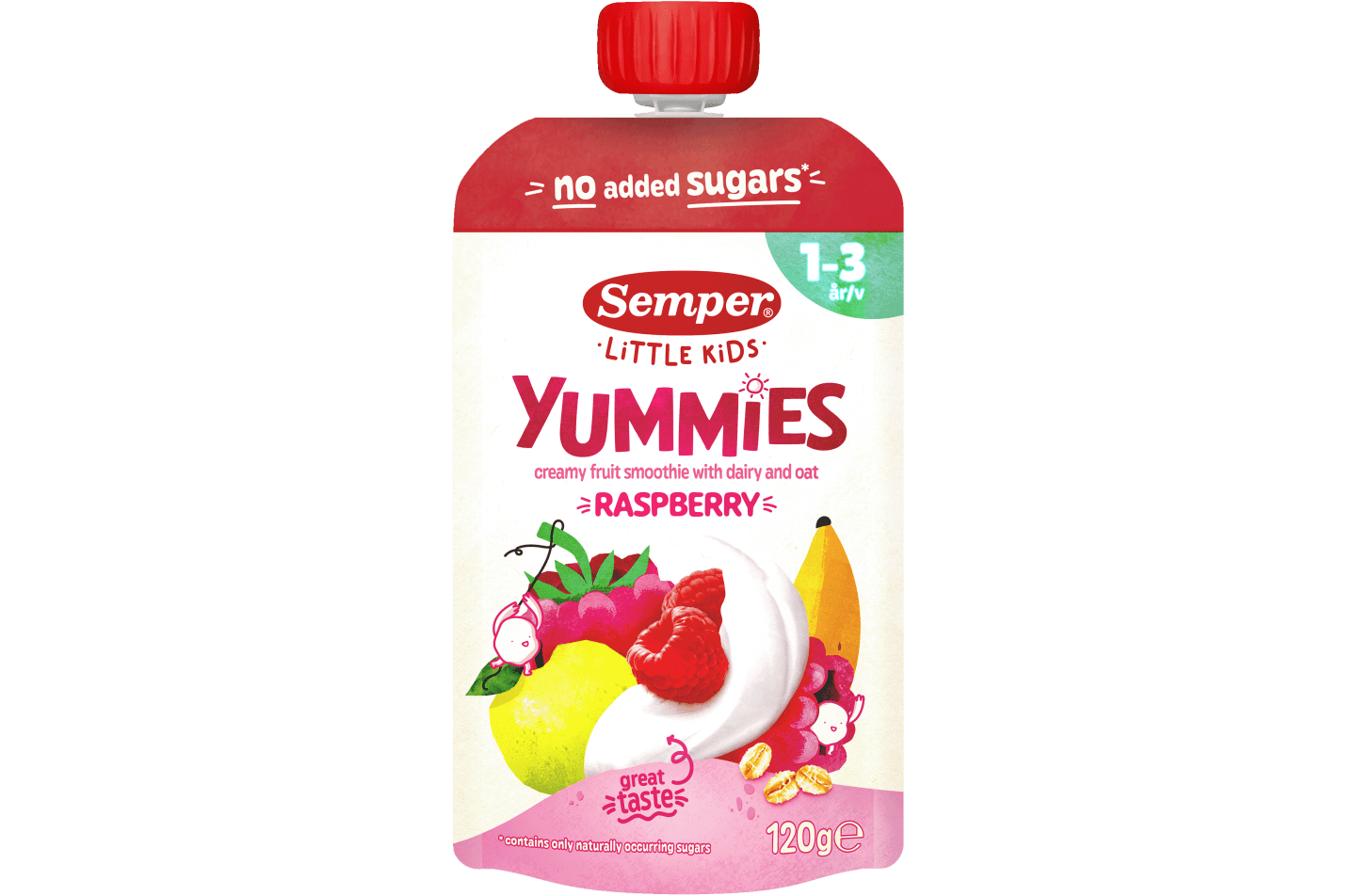 Yummies Raspberry 120g