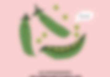 Tegning af ærtebælge