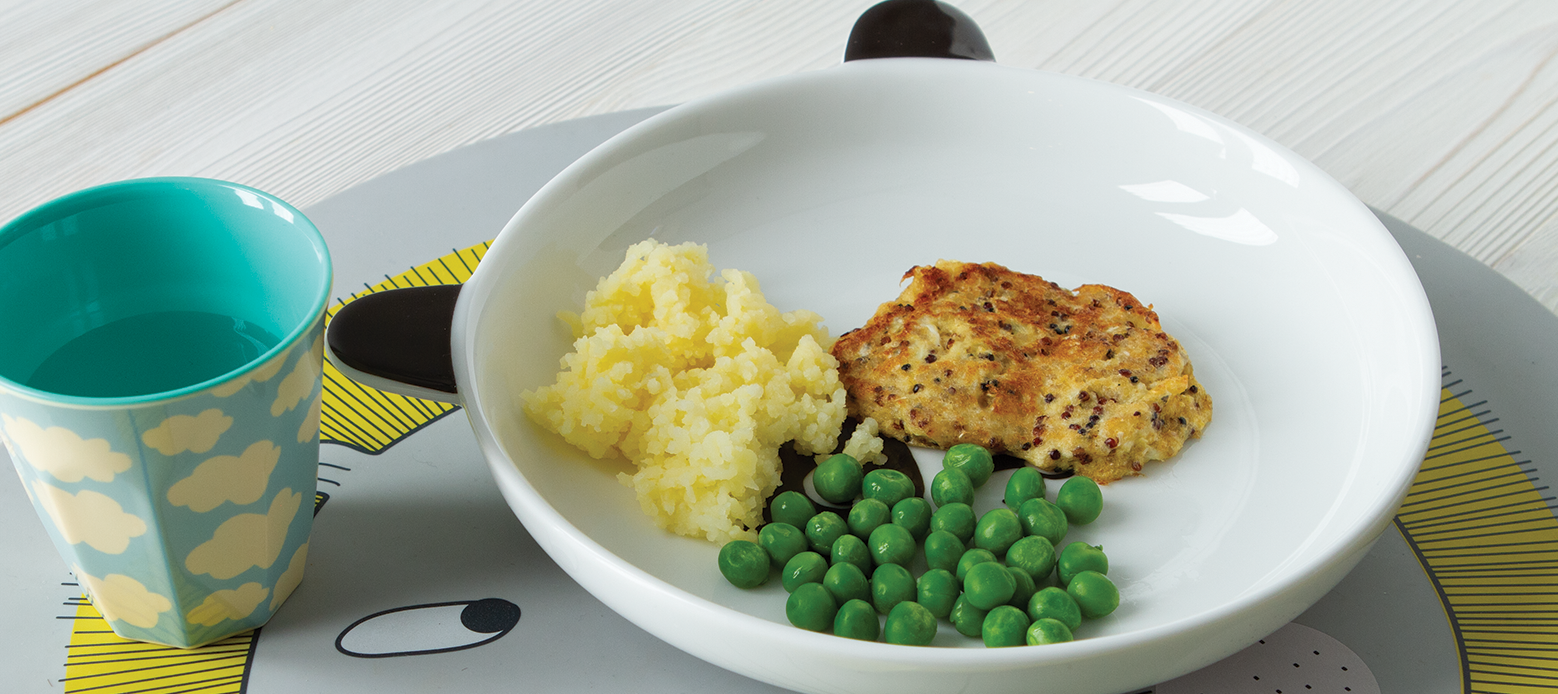 Oppskriftfilm Raske veggiebiffer i miniformat Semper Barnemat