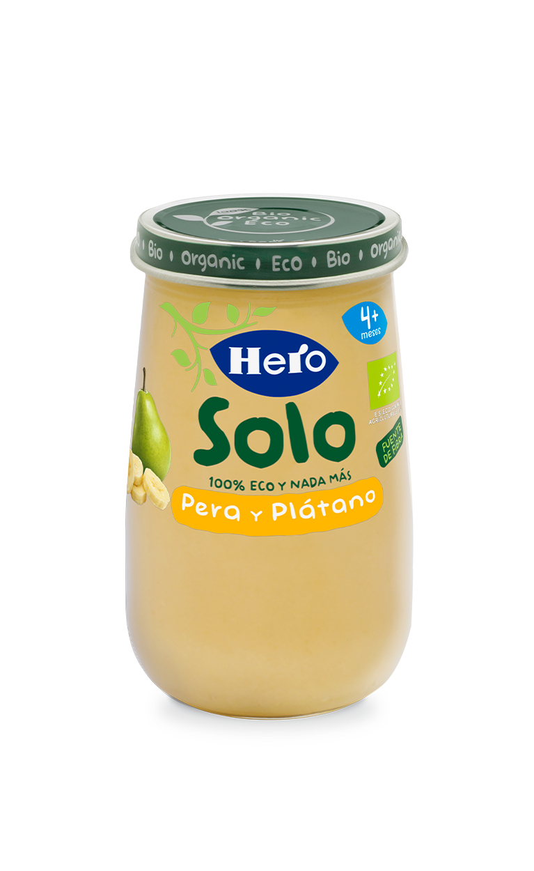 Hero Baby Potito Solo Manzana, Melocotón y Plátano
