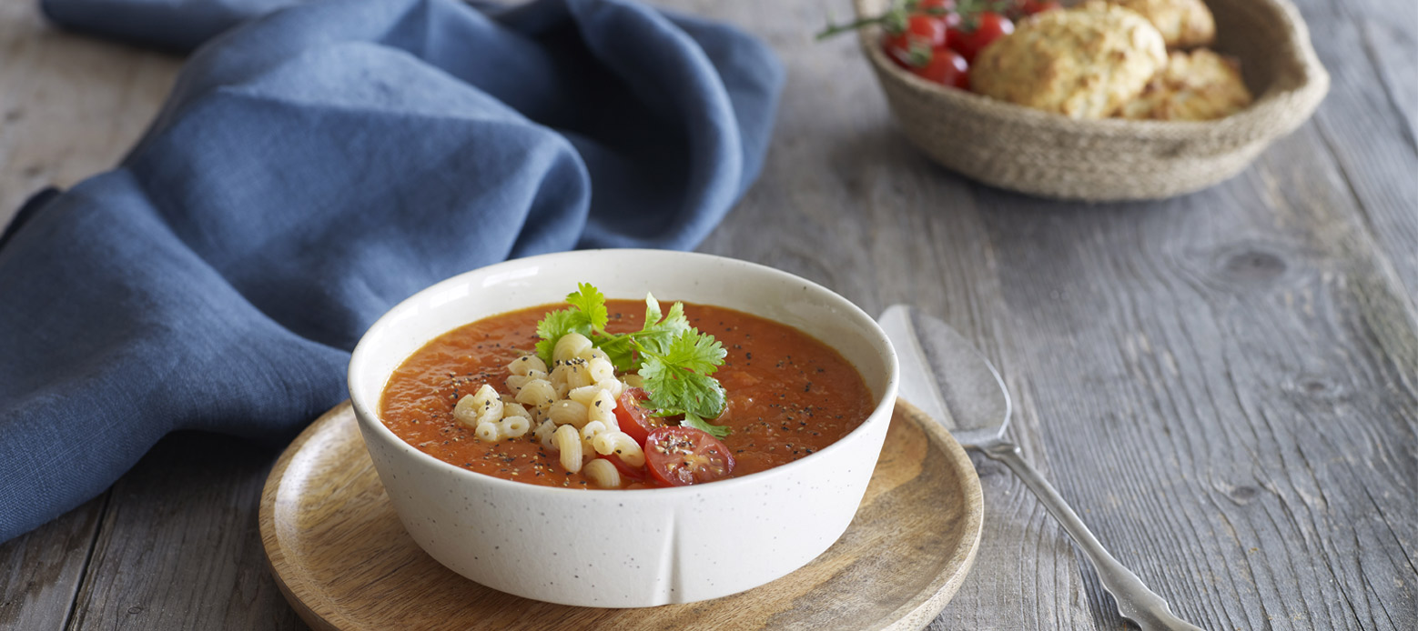 Makaroni I Tomatsuppe
