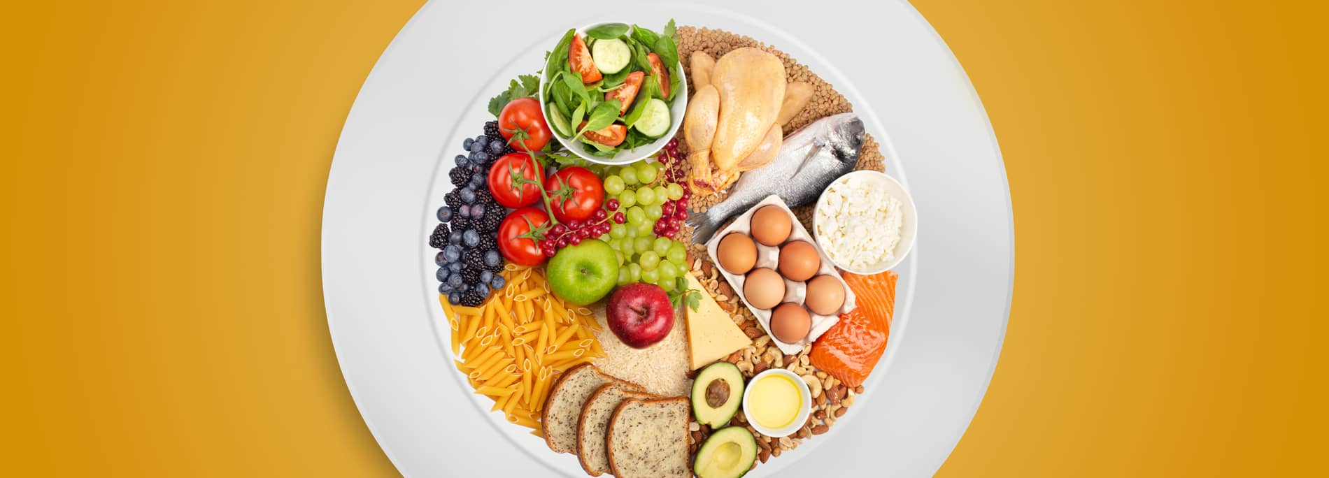 El plato para comer saludable, la mejor guía de alimentación según Harvard