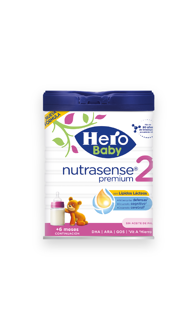 F+ - La leche infantil de continuación 2 Pedialac de Hero Baby