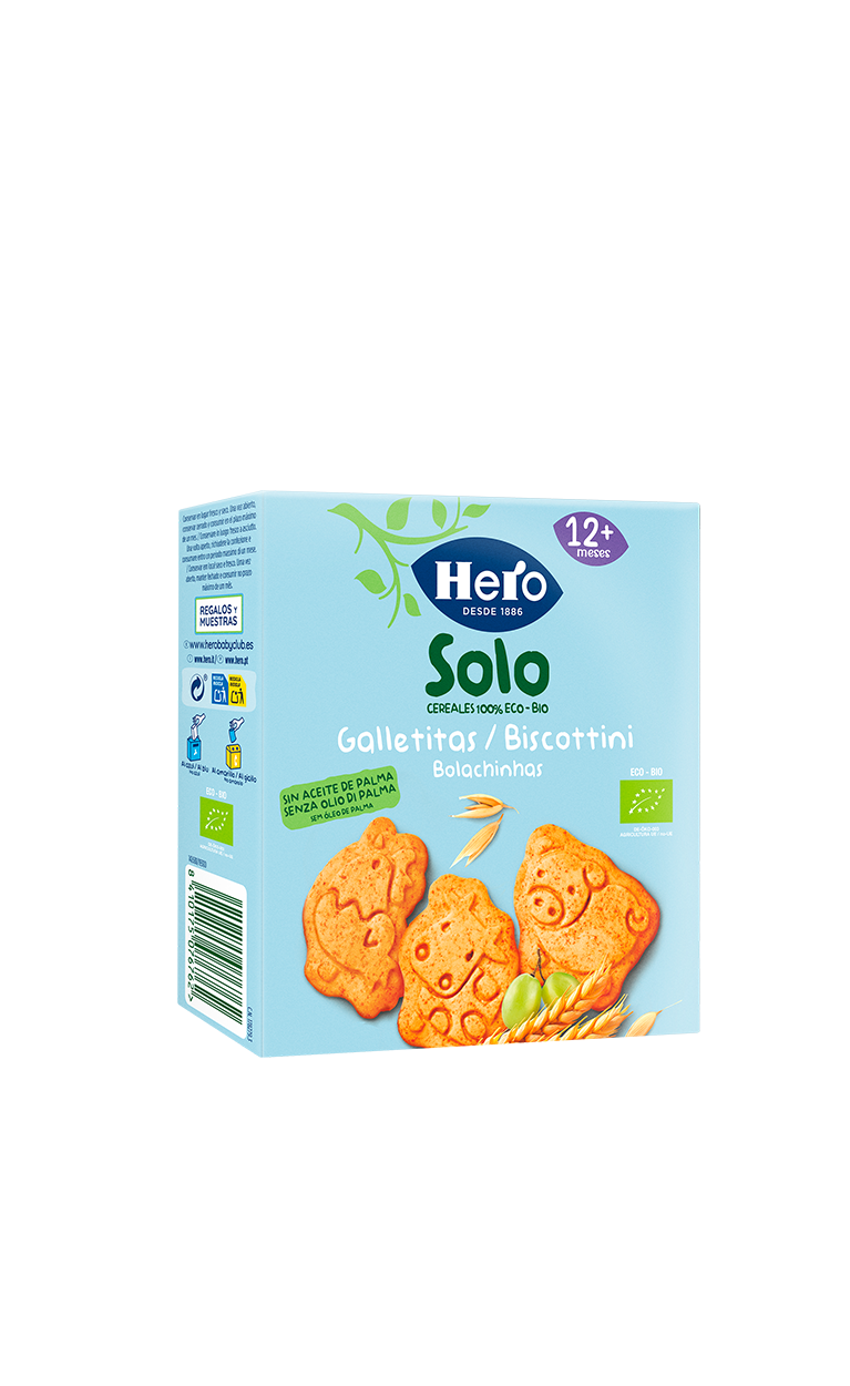 Hero Baby - Mi Primera Galleta, BIO, con Ingredientes 100% de Agricultura  Ecológica y UE, Apto para Bebés a Partir de 8 Meses - Pack de 6 x 150 g :  : Alimentación y bebidas