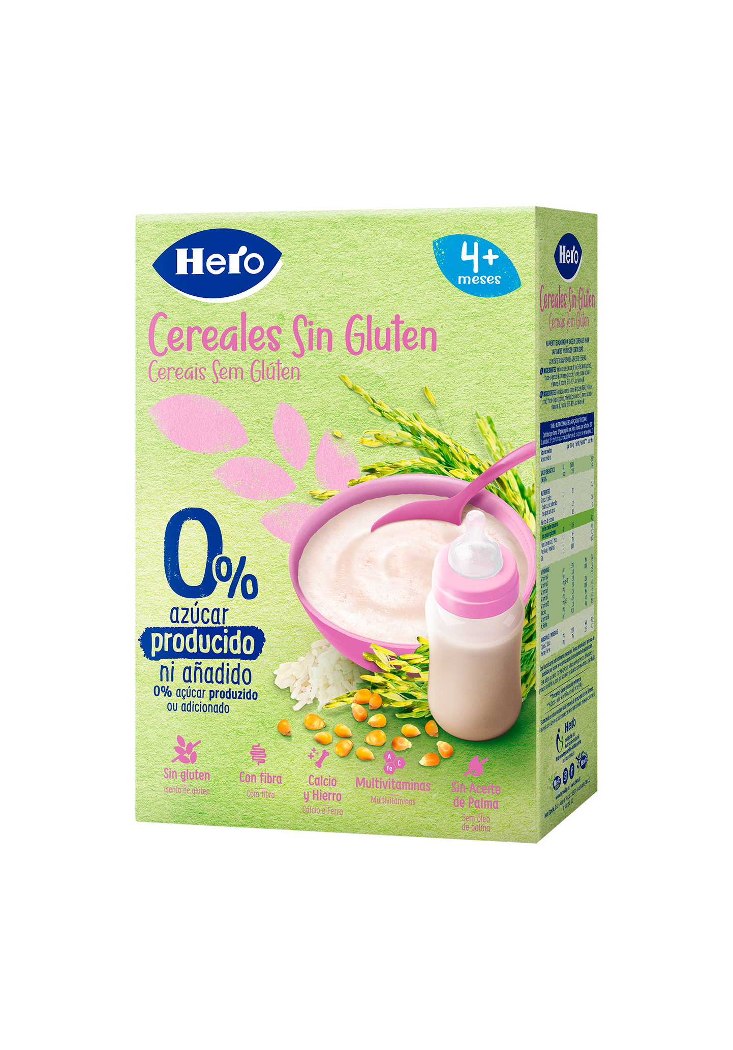 Hero Baby Pedialac 8 Cereales Con Miel 340g - Parafarmacia Horizonte