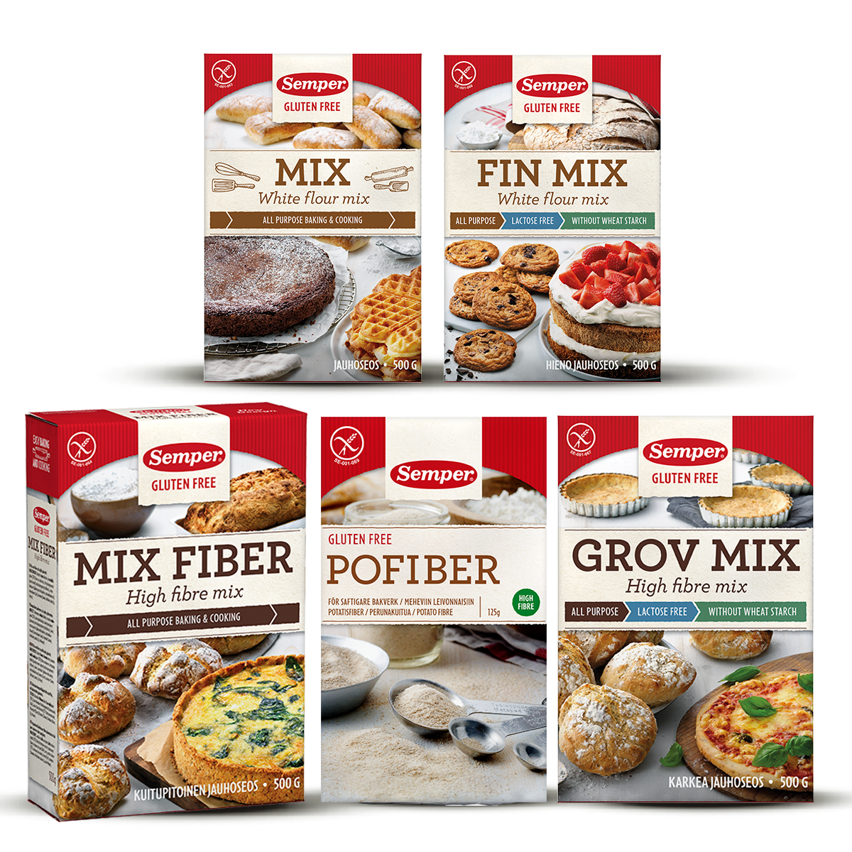 træ hovedsagelig lærling Produkter - Mix | Semper Glutenfri