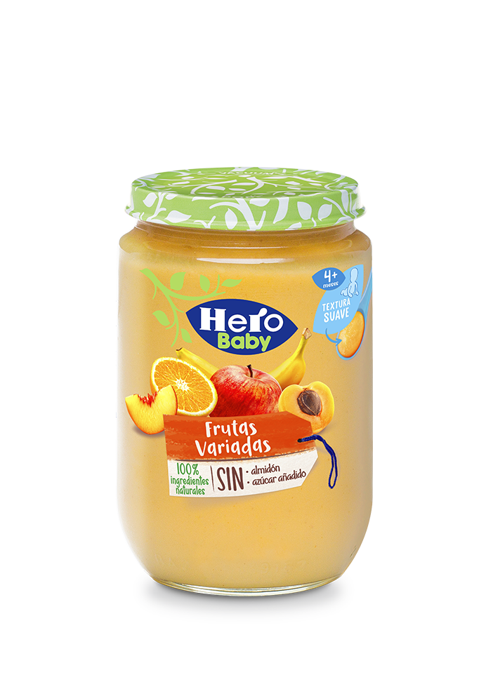 Puré de frutas variadas Hero frasco 470 g - Supermercados DIA