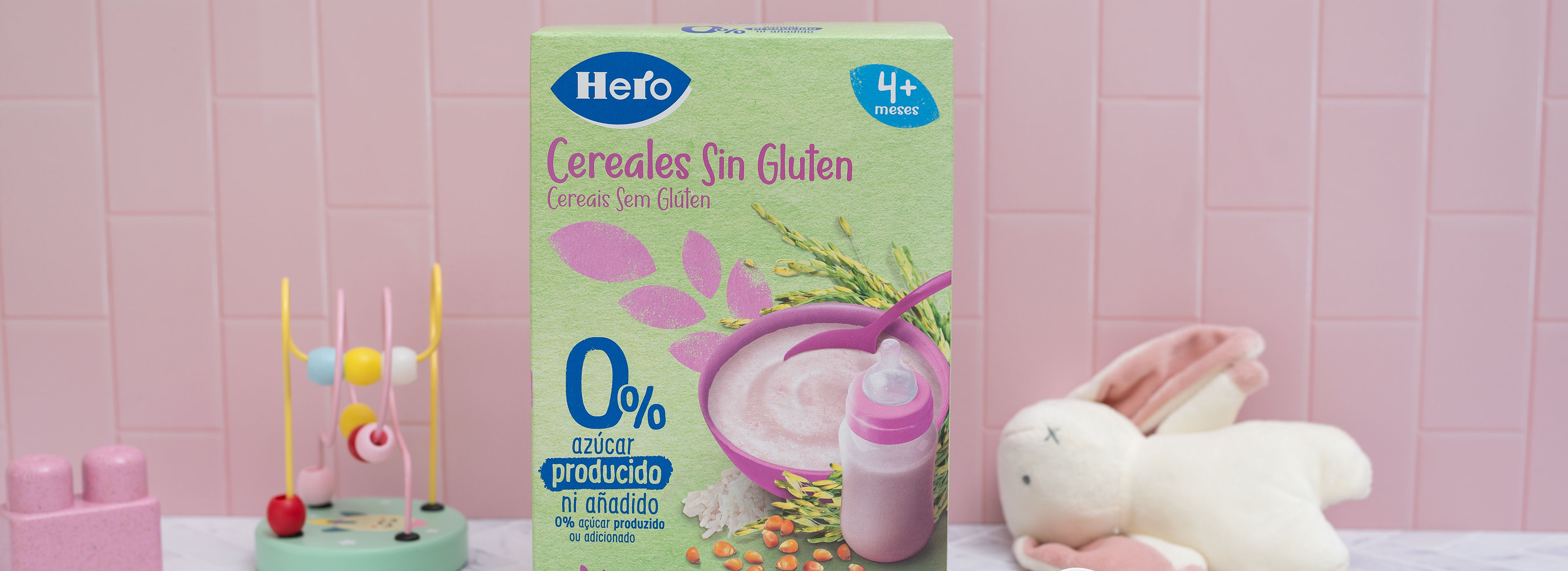 Cereales sin gluten 0% - Hero baby