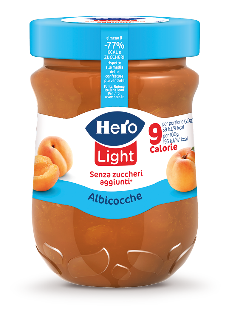 Hero Light Confettura di Fragole Light, 8 Vasetti da 280 gr, Marmellata e  Confettura Extra con Frutta di Alta Qualità, Senza Zuccheri Aggiunti e  Pochissime Calorie per Porzione : : Alimentari e