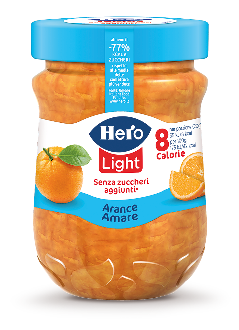 Hero Light Confettura di Mirtilli Light, 8 Vasetti da 280 gr, Marmellata e  Confettura Extra con Frutta di Alta Qualità, Senza Zuccheri aggiunti e  Pochissime Calorie per Porzione : : Alimentari e