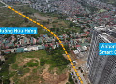 Thông báo điều chỉnh giao thông đường Hữu Hưng, phố Cầu Cốc phục vụ thi công cải tạo thoát nước