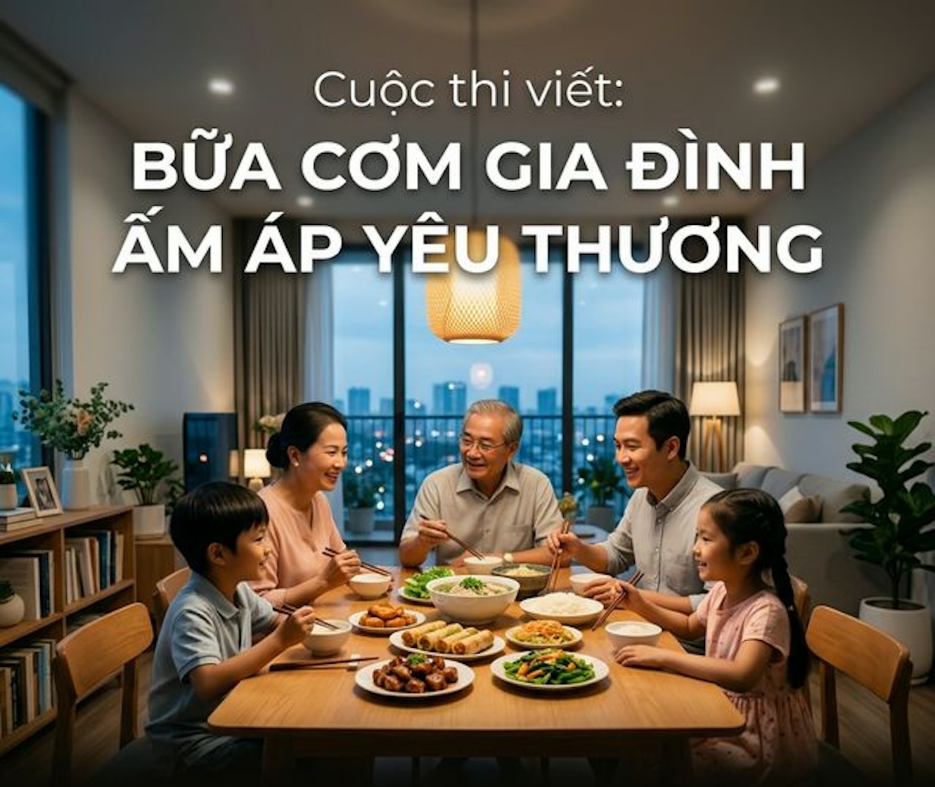 Về việc hưởng ứng Cuộc thi viết “Bữa cơm gia đình ấm áp yêu thương” năm 2026