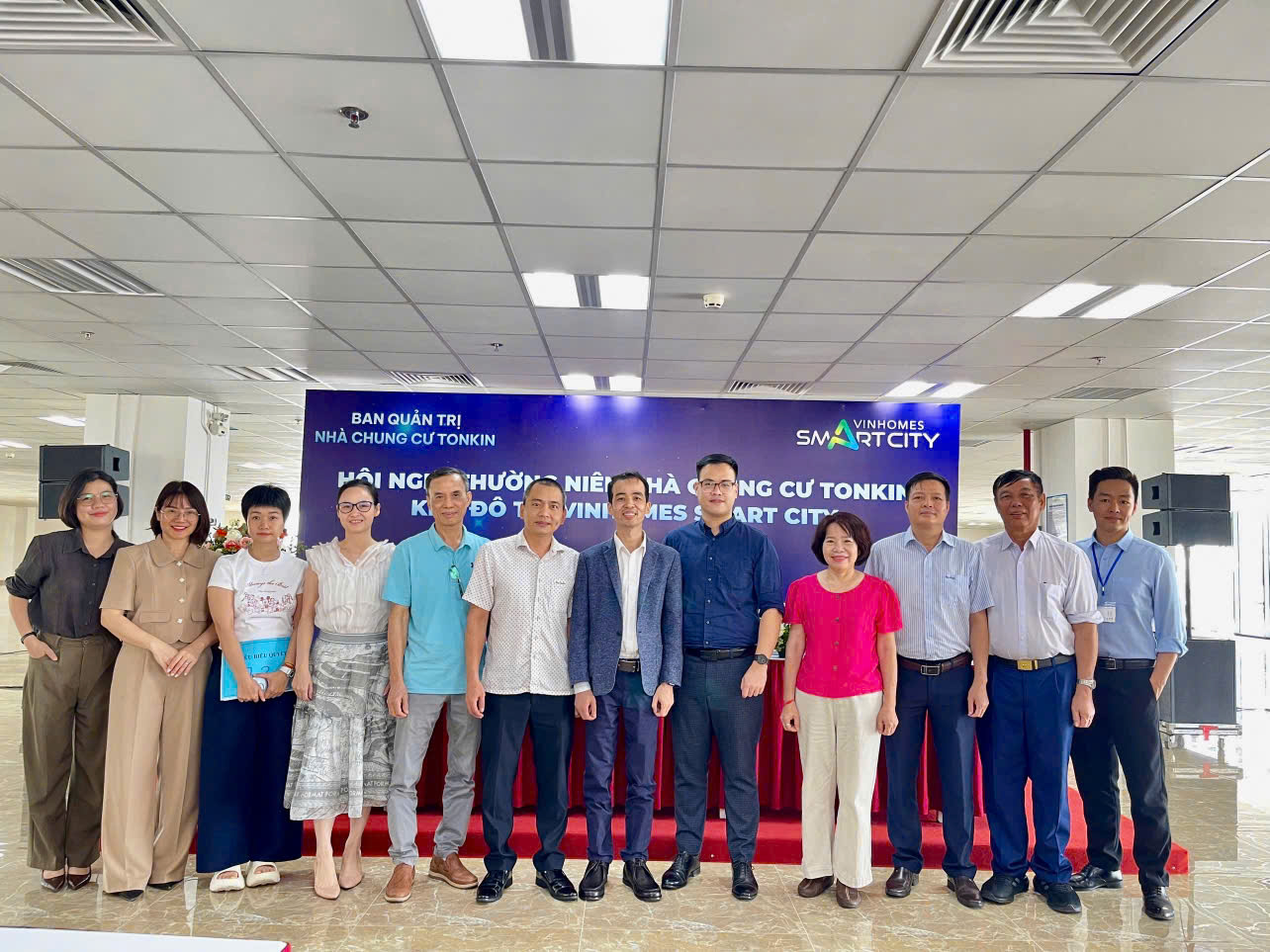 Đại diện Tổ dân phố 14, Ban quản trị, Ban quản lý tham dự Hội nghị