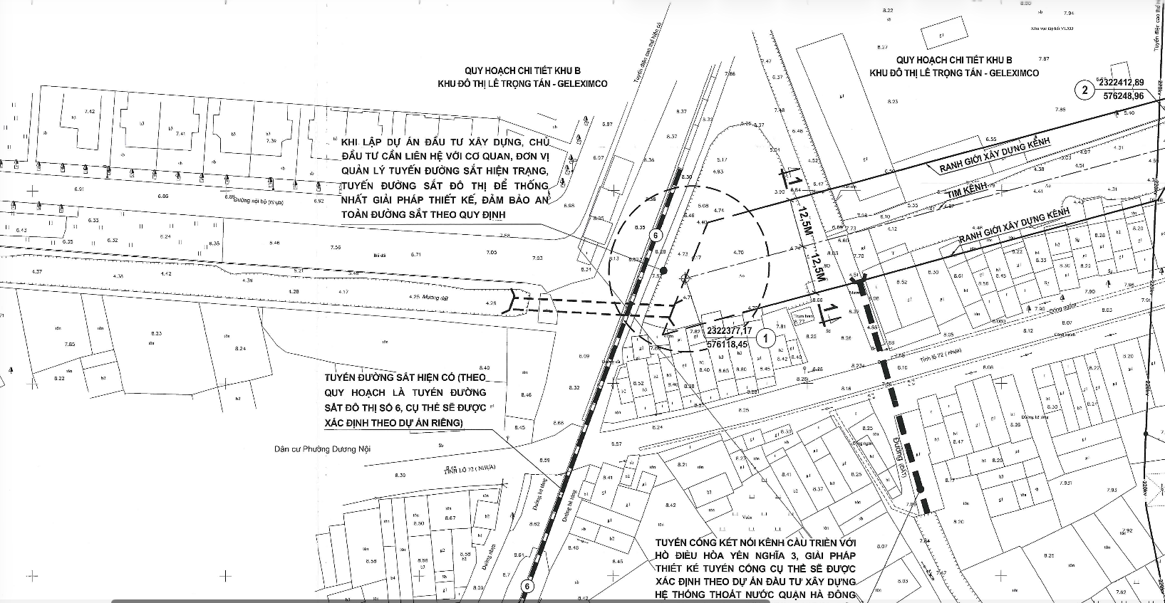 Về việc công bố phương án, vị trí tuyến kênh Cầu Triền (tỷ lệ 1/500) thuộc dự án thoát nước trong lưu vực hữu sông Nhuệ