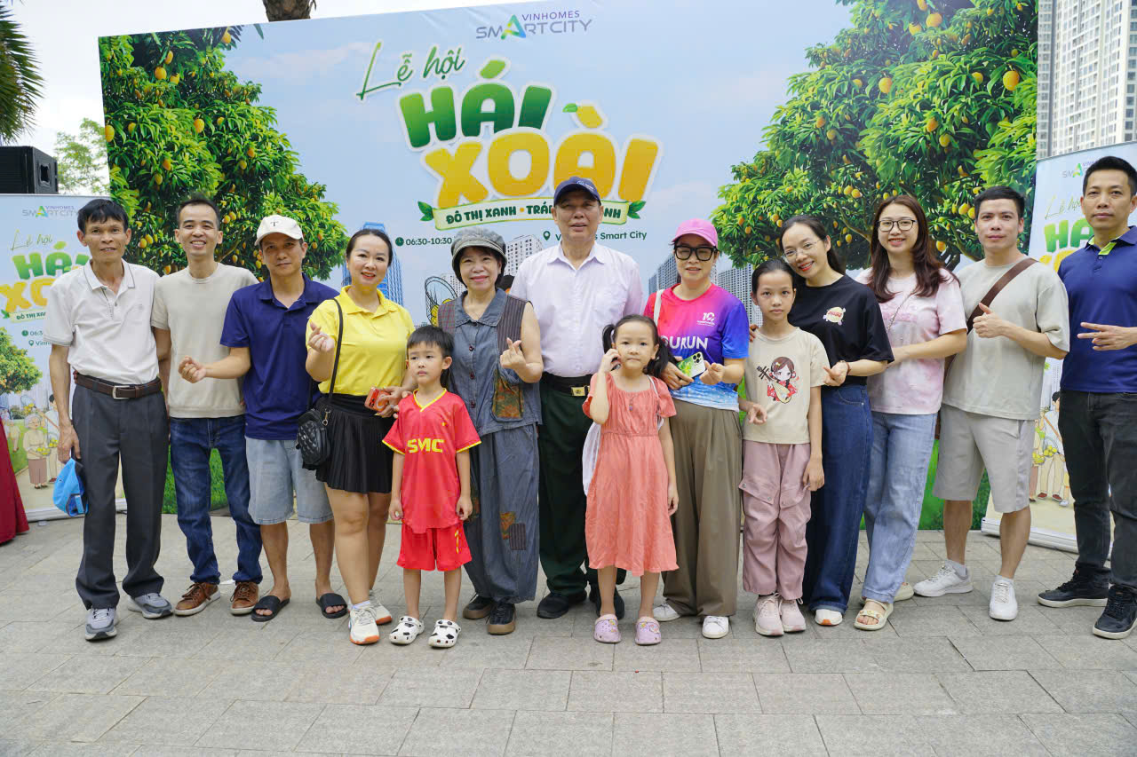 Cư dân trong TDP tại lễ hội