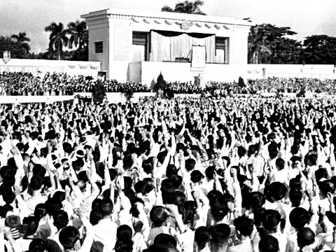 Nhân dân xúc động, tiếc thương Chủ tịch Hồ Chí Minh trong những ngày tháng 9/1969. Ảnh: Tư liệu TTXVN.