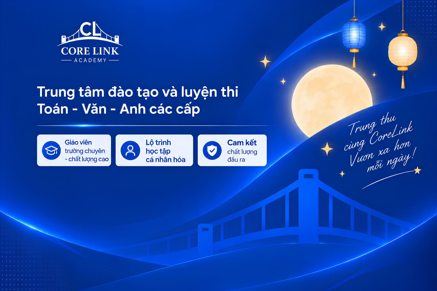 CORE LINK ACADEMY – NHÀ TÀI TRỢ KIM CƯƠNG ĐỒNG HÀNH CÙNG THIẾU NHI TỔ DÂN PHỐ 14