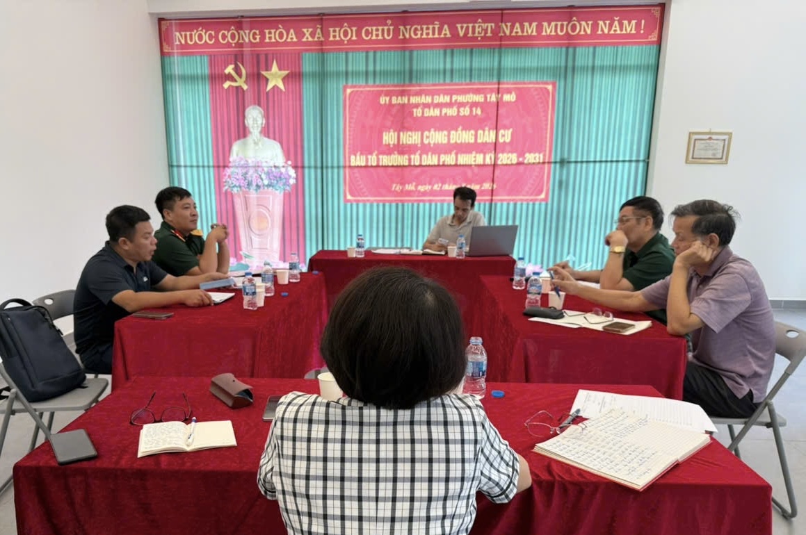 TỔ DÂN PHỐ 14 PHỐI HỢP PHÚC TRA CÔNG DÂN TRONG ĐỘ TUỔI KHÁM SỨC KHỎE NGHĨA VỤ QUÂN SỰ NĂM 2027