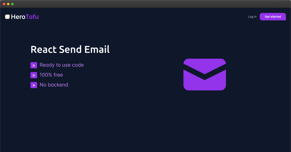 React Send Email