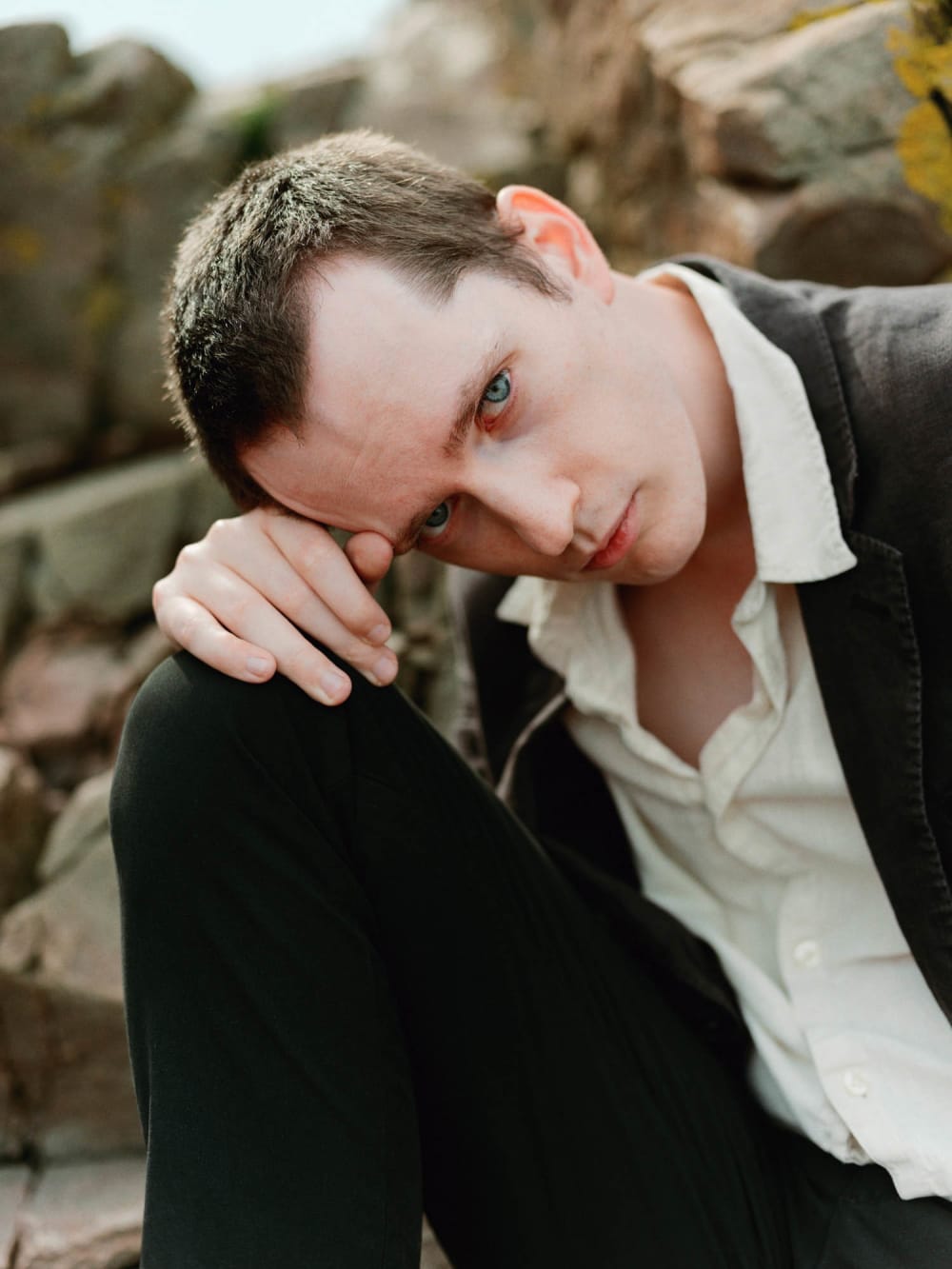 Joakim Hertze &mdash; Swedish portrait and editorial photographer &mdash; Viggo at Hovs Hallar, image 4