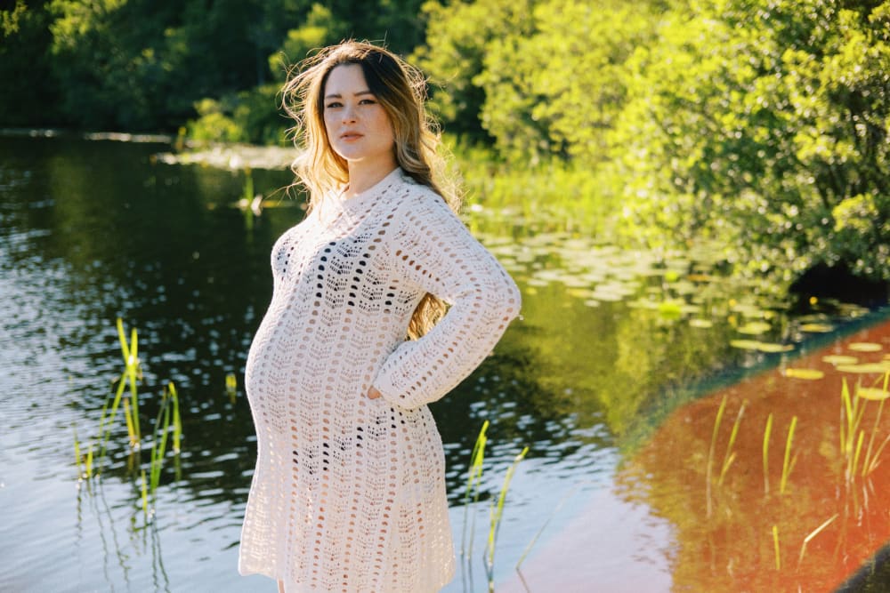 Joakim Hertze — Swedish portrait and editorial photographer — Cecilia Tram, Ekholmssjön, 2022, image 1