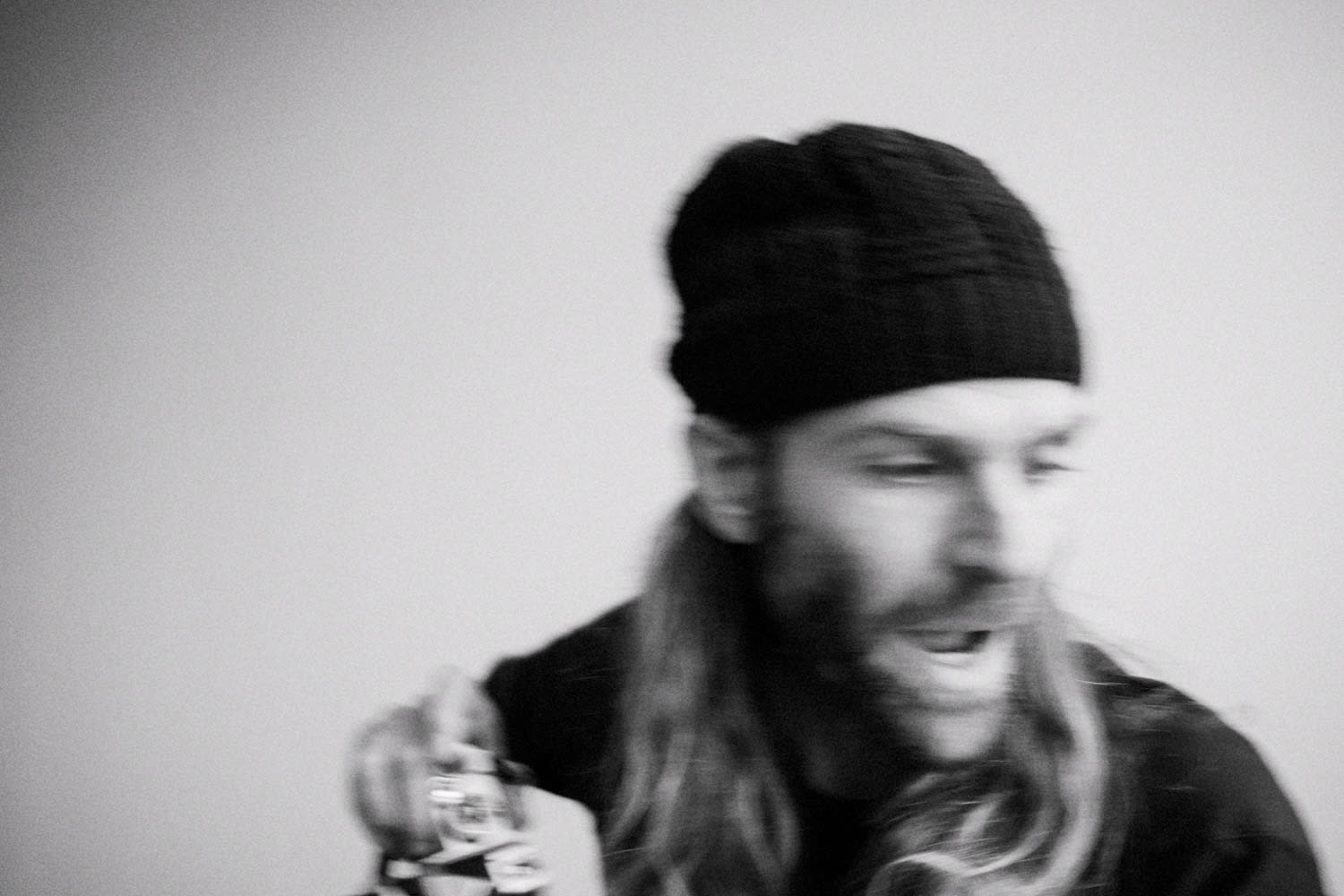 Joakim Hertze — Swedish portrait and editorial photographer — Knitted brain beanie -- portraits of Ryan Muirhead, image 2