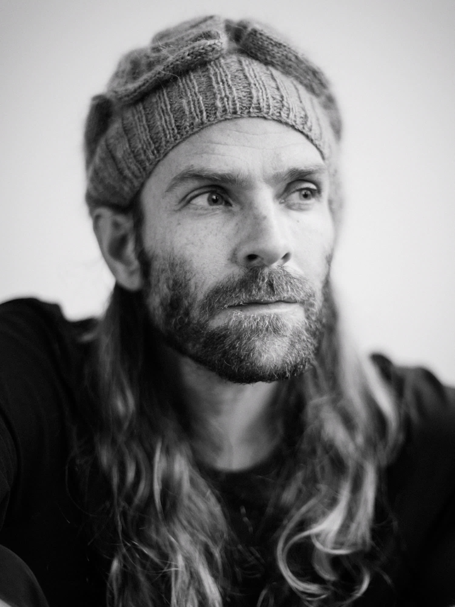 Joakim Hertze — Swedish portrait and editorial photographer — Knitted brain beanie -- portraits of Ryan Muirhead, image 7