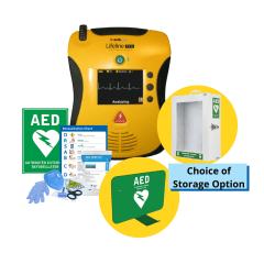 Lifeline ECG Semi-Automatic Defibrillator Bundle