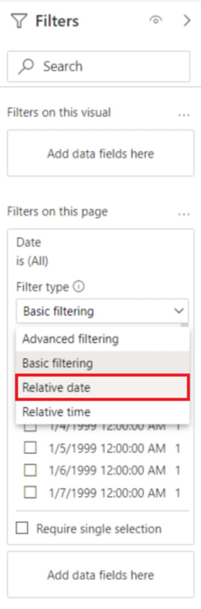 How To Use A Power Bi Date Slicer Or Filter 2 Easy Steps