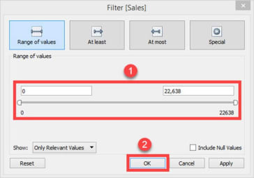 tableau filter: measure filter step2