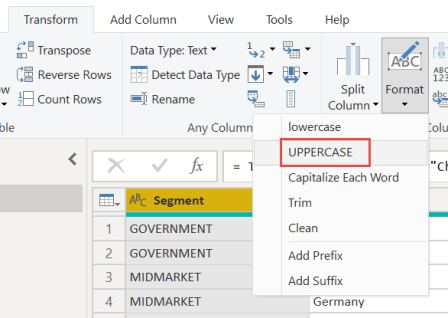 Power BI Excel: uppercase | Hevo Data