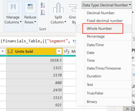 Power BI Excel: data type | Hevo Data