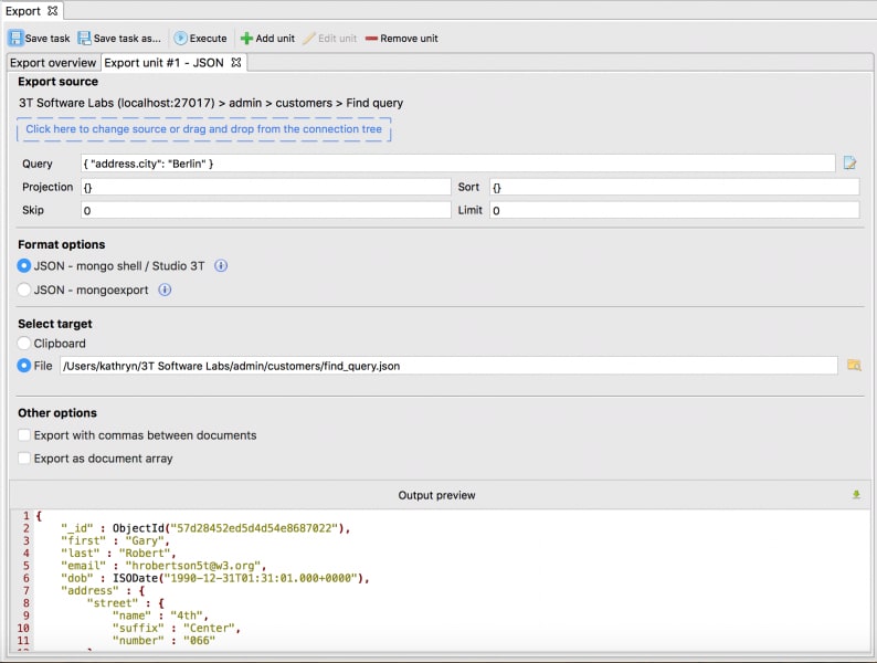 mongodb json query