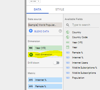 Google Data Studio Dimensions and Metrics : Made Easy