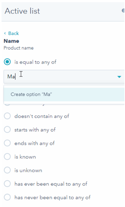 Segmenting Contacts in HubSpot.