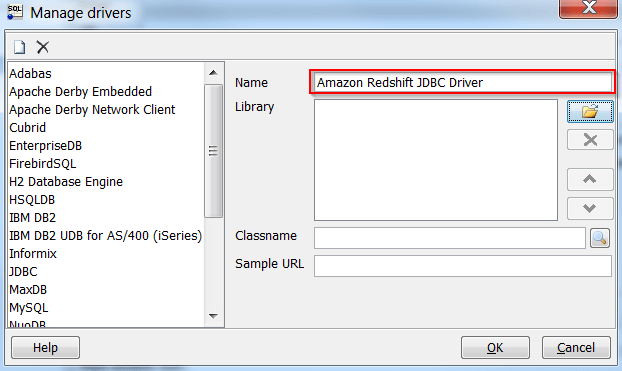 amazon redshift jdbc did not return connection