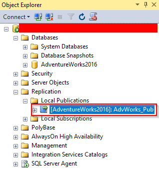 SQL Server Replication: Check Local Publications