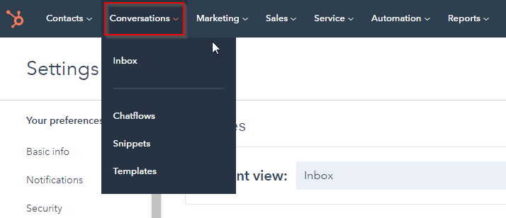 HubSpot Export: Click Conversations